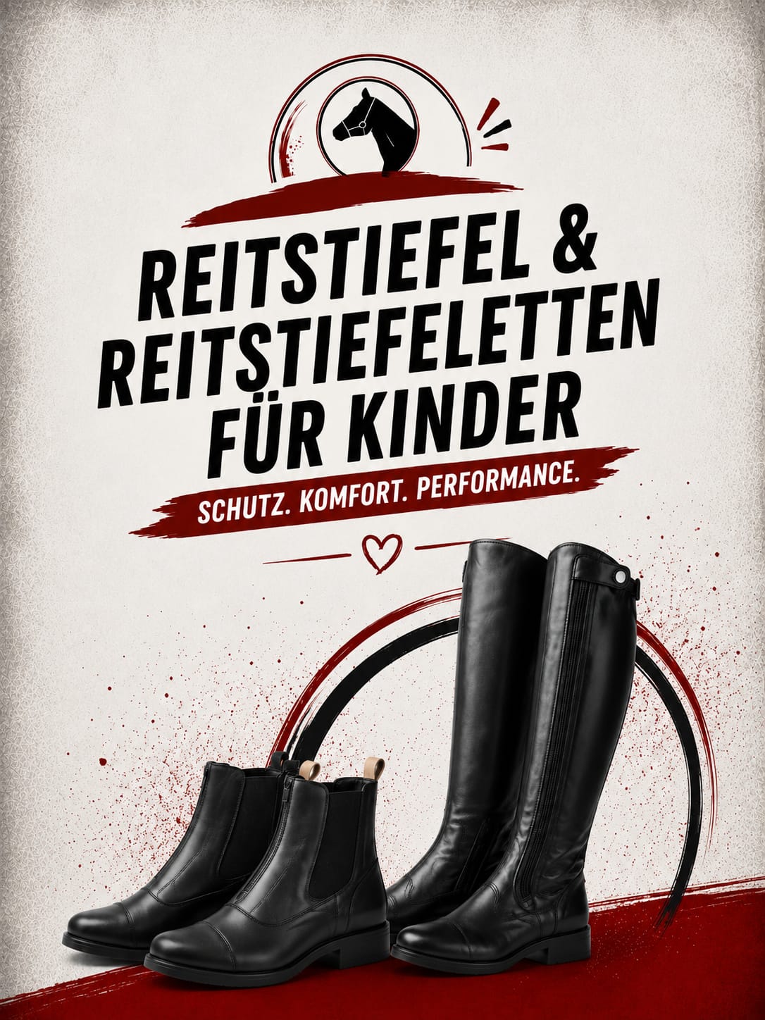 Reitstiefel/Reitstiefeletten Kinder