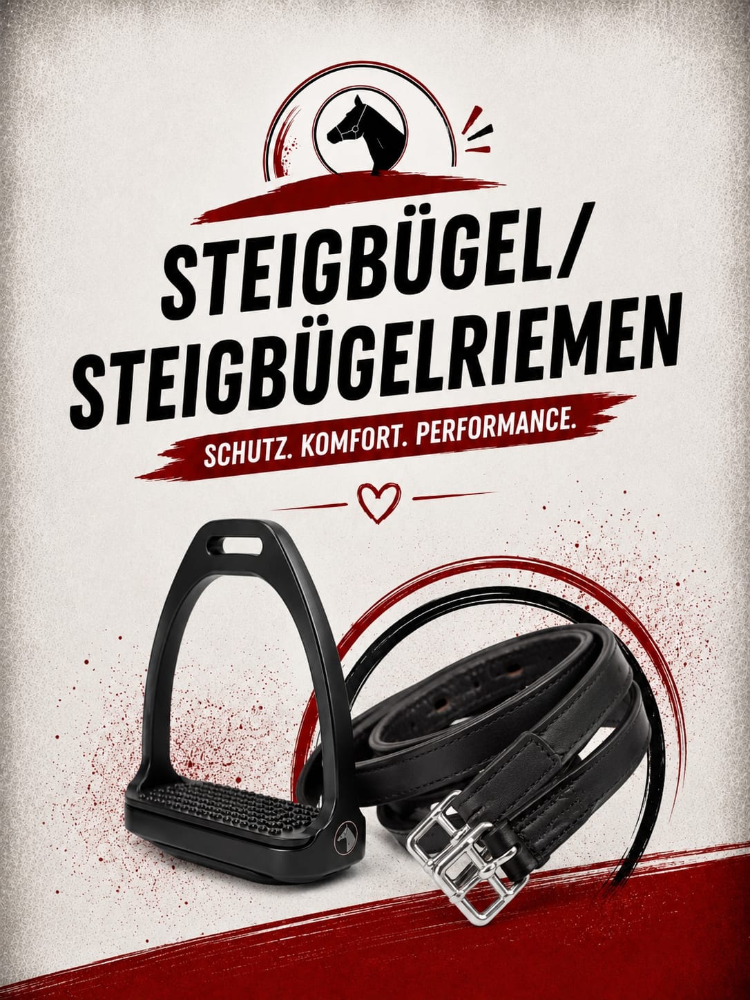 Steigbügel / Steigbügelriemen