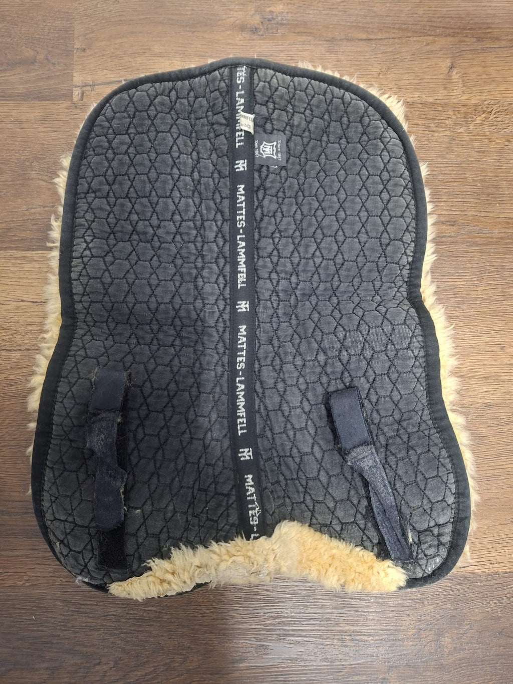 Mattes Lammfellpad