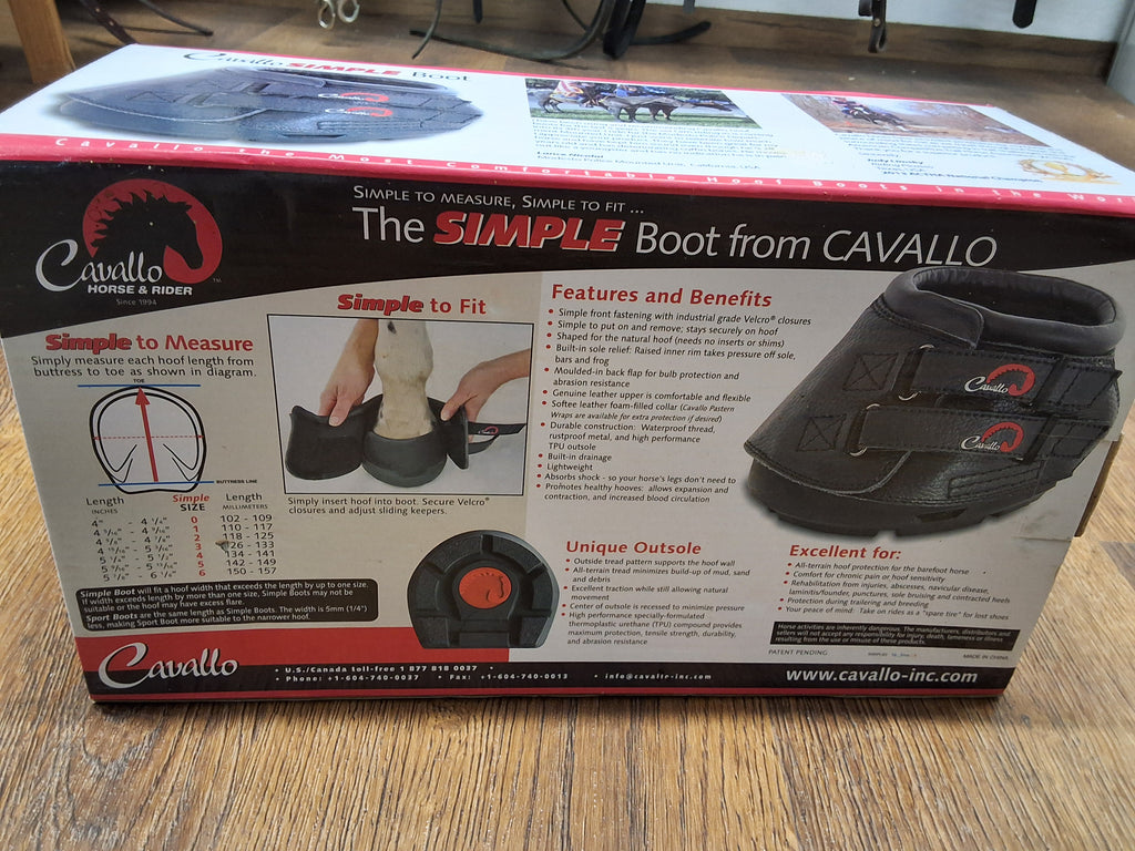 Cavallo simple boots "Hufschuhe"